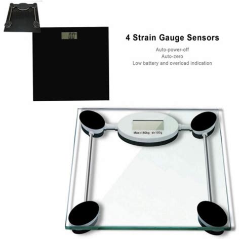 130kg Digital Electronic Glass Lcd Weighing Body Scales Bathroom Helps