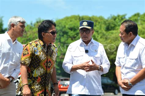 Peninjauan Lokasi Pembangunan Lrt Bali Antara Foto