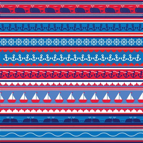 Nautical Border PNG Nautical Clipart Border Clipart | Etsy