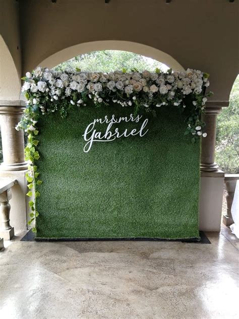 Impressive Wedding Grass Wall World Market Fake Plants