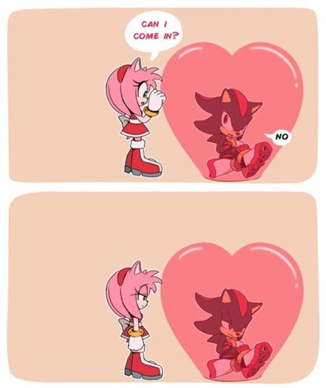 Sonic The Hedgehog Shadow The Hedgehog Shadow And Amy Sonic And