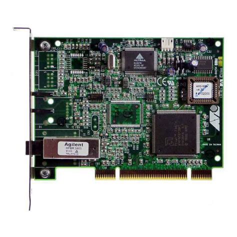 Carte R Seau Fibre Optique Allied Telesis At Fx Mbps Pci