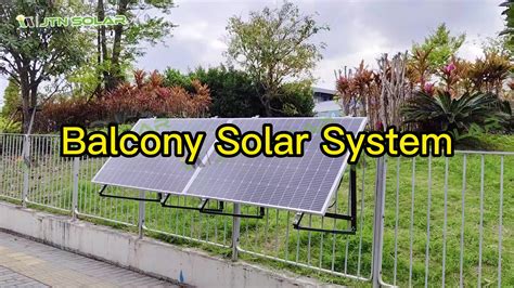 Germany Small On Grid Solar System 600 Watt Balcony Solar Panel 600w