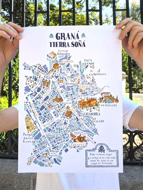 Mapa De Granada Domestika