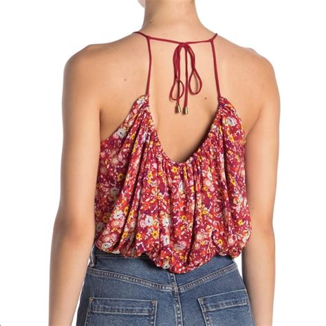 Free People Tops Nwt Free People Daisy Babe Floral Tank Size Small