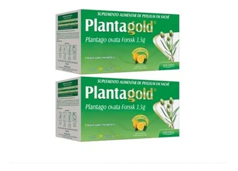 Planta Gold Psyllium Plantago Ovata Kit X Sach S Parcelamento