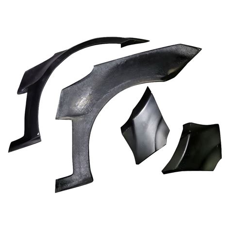 Duraflex Cpr Style Fiberglass Front Fender Flares Unpainted