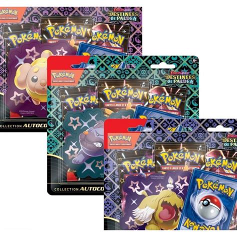 Tripack Boosters Pokemon Ev Destin Es De Paldea Boutique Variantes Paris