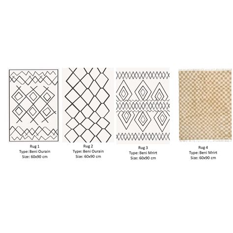 Moroccan Rug Samples - Berber Creations