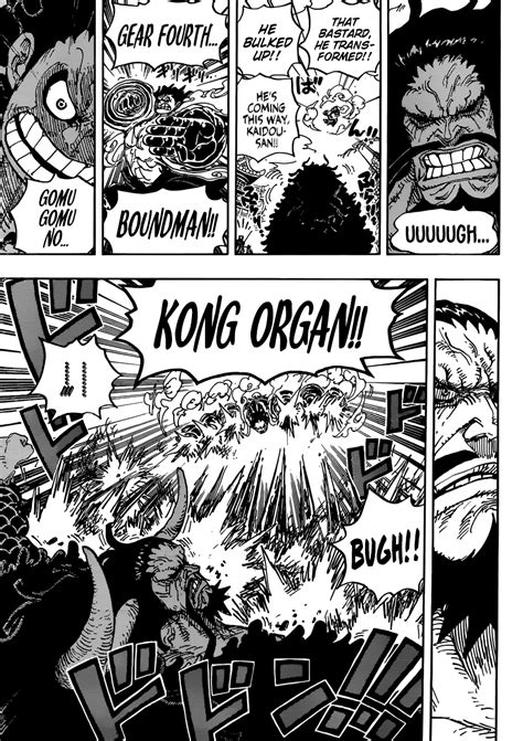 If G4: Boundman Luffy decided to use King Kong Gun instead of Kong Organ against Kaido - Battles ...