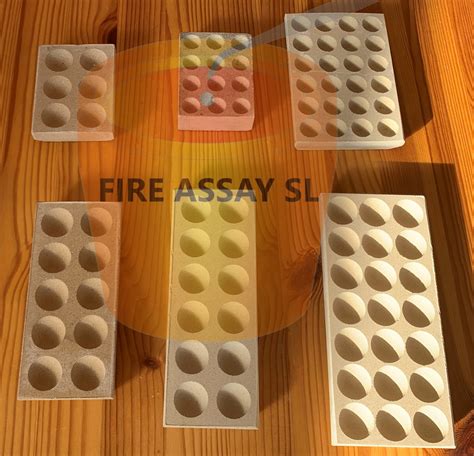 Magnesia Cupels Magnesia Bullion Blocks Fire Assay