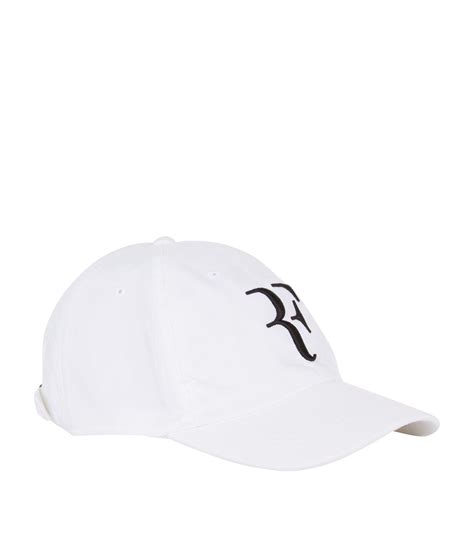 Nike Roger Federer Wimbledon Cap in White for Men | Lyst