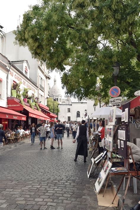 Place du Tertre: get your portrait drawn in Montmartre, Paris