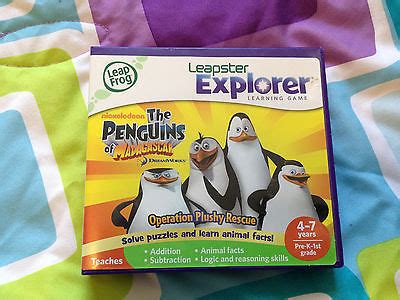 THE PENGUINS OF MADAGASCAR LEAPFROG EXPLORER GAME | #478755402