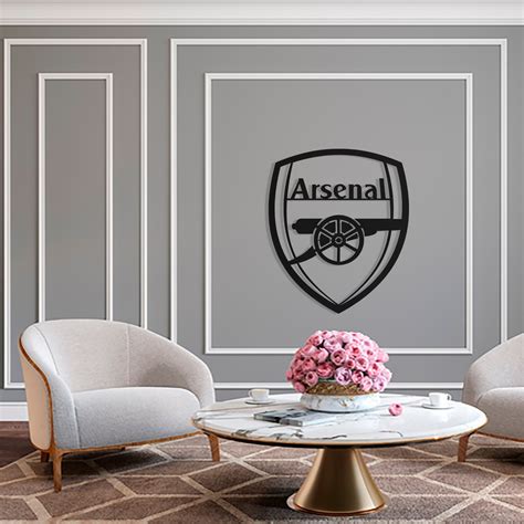 Arsenal Metal Wall Art, Football Metal Art Gift, Birthday Gift, Metal ...