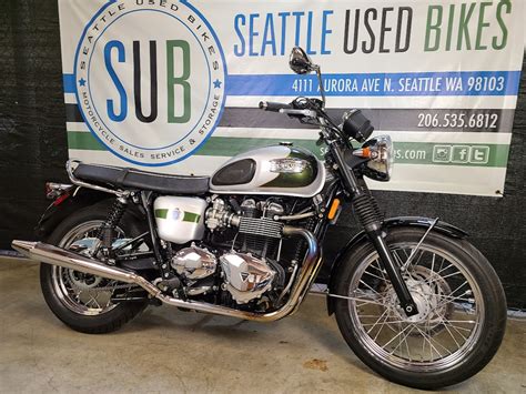 2012 Triumph Bonneville T100 110th Anniversary Seattle Used Bikes