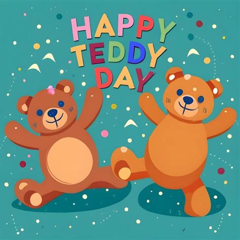 Premium Photo | Happy Teddy day