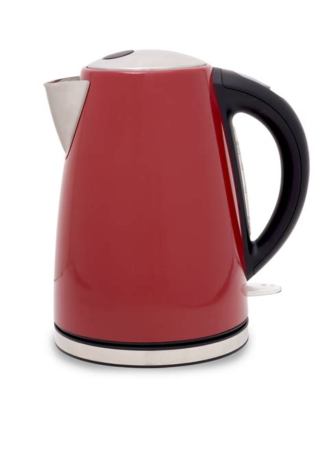 Goldair Kettle 17l Stainless Steel Red At Mighty Ape Nz