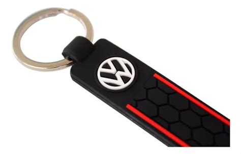 Chaveiro Silicone Volkswagen Fox Gol Golf Jetta Polo Virtus