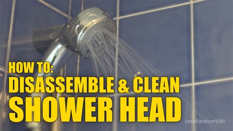 How To Clean Shower Head Of Hard Water At John Barga Blog