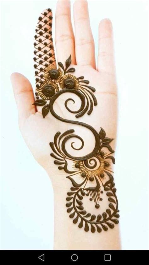 Front Hand Mehndi Designs Simple Easy And Beautiful