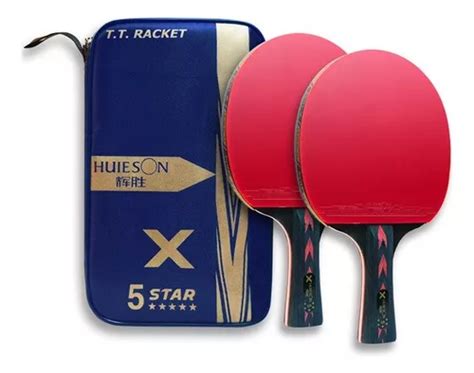 Conjunto Raquetes T Nis De Mesa Ping Pong Huieson Estrelas