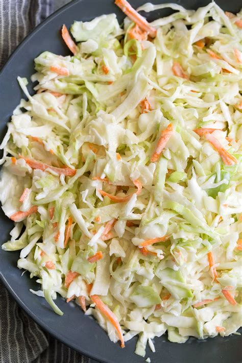 4 Ingredient Coleslaw Recipe Cooking Classy