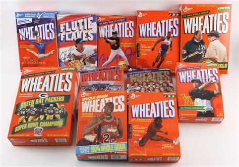 Lot Detail - 11 Boxes of Sealed Wheaties Cereal Michael Jordan, Tiger ...