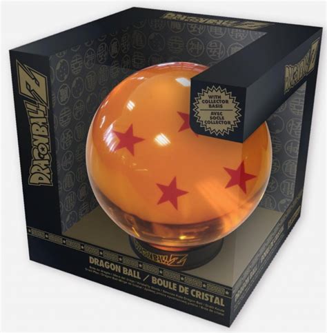 DRAGON BALL Boule De Cristal 75mm Avec Socle Collector ShopForGeek