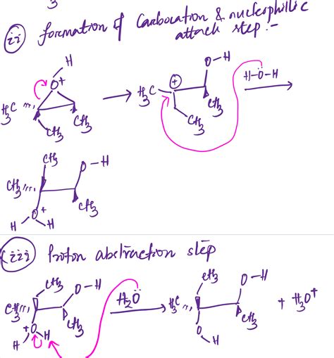 Solved Please Show Step 3 Predict The Product And Draw The