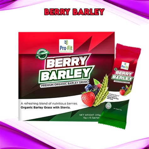 1 Box 15 Sachets Profit Berry Barley Original Premium Barley Drink