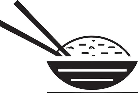 Premium Vector | Traditional Rice Bowl Logo