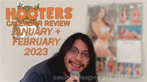 Josh Reviews The Hooters Calendar January February Edition Youtube