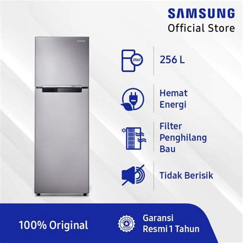 Jual Samsung Kulkas 2 Pintu Rt25farbdsa Shopee Indonesia