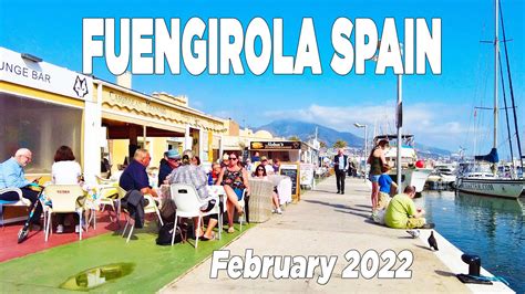 Fuengirola Beach Walking Tour In February Malaga Costa Del Sol