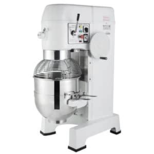 Bakemax BMPME20 20 Qt Planetary Mixer W SS Bowl Dough Hook Flat