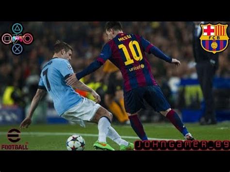 PARTIDAZO FC Barcelona 3 Vs Manchester City 3 X Liga EFootball 2024