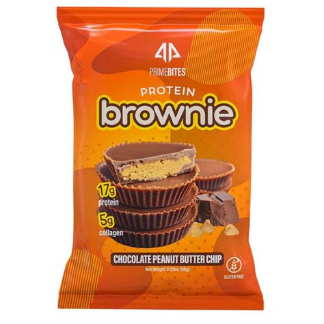 Alpha Prime Prime Bites Protein Brownies 12 Box 17 Grams Protein — Best Price Nutrition