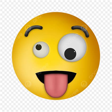 Tongue Out Emoji Clipart Transparent Png Hd D Emoji Winking Face With