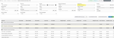 Melhoria Relat Rio De Multicanal De Vendas Novos Filtros Central