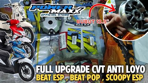 Racik Kirian Terenak Beat Esp Beat Pop Scoopy Esp Upgrade Cvt