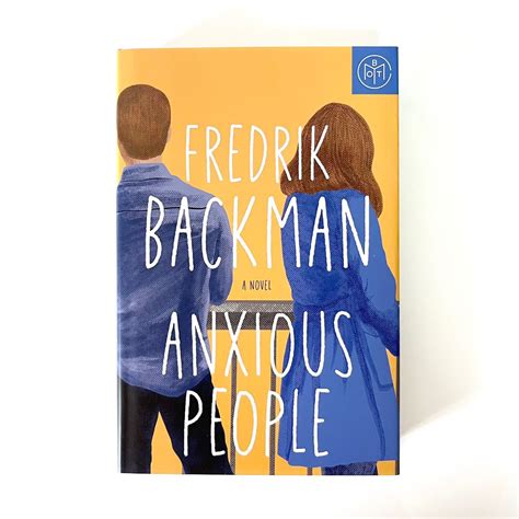 Botm Book Of The Month Anxious People Hardbound By Fredrik Backman