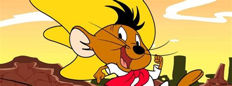 Carrera Divertida Del Personaje De Dibujos Animados Speedy Gonzales 2K