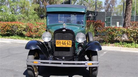 Ford Model A Panel Delivery Truck Youtube