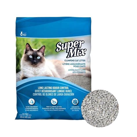 Arena Sanitaria Aglutinante Para Gatos Super Mix Fauna Salud