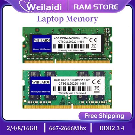 Sodimm Memoria Ram Universal Para Port Til Ddr Ddr Ddr Gb Gb