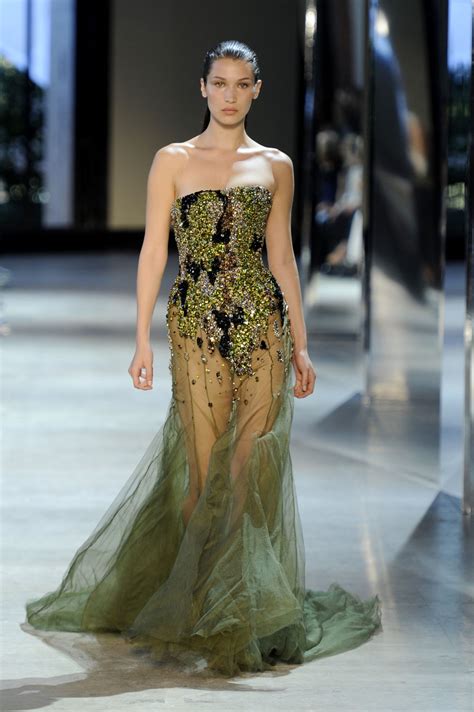 Bella Hadid Walking for Alexandre Vauthier - Paris Fashion Week: Haute