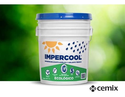 Impermeabilizante Impercool Ecol Gico L Cemix Env O Gratis