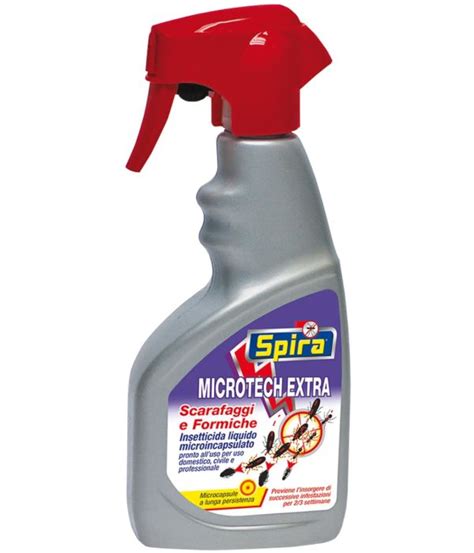 Insetticida Liquido Spray Spira Microtech Extra 400 Ml Scarafaggi E