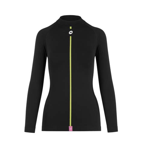 Assos Womens Spring Fall Ls Skin Layer Black Series Sous Vetement